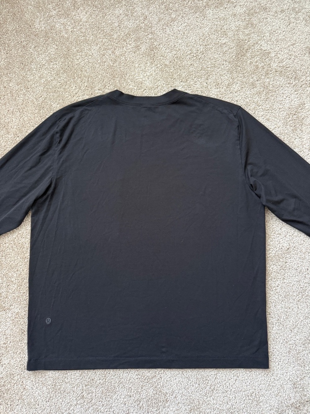 Lululemon The Fundamental Oversized Long Sleeve Pocket T Shirt Black - Picture 3 of 7